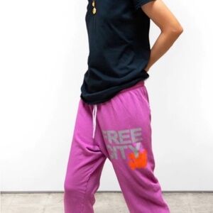 Freecity Pink Lounge Pants